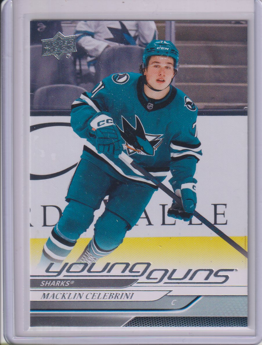 2024-25 Upper Deck #451 Macklin Celebrini YG RC