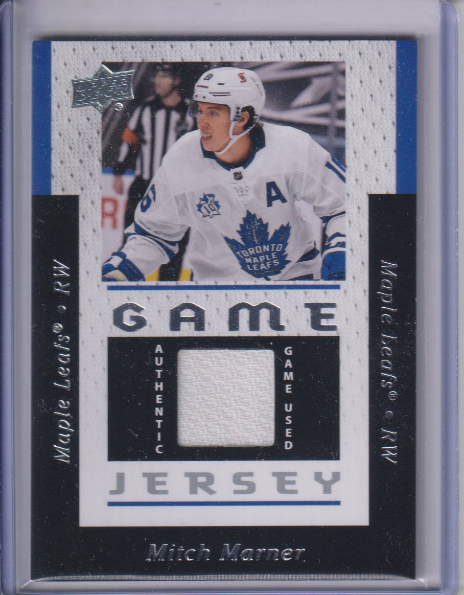 2021-22 Upper Deck 25th Anniversary UD Game Jerseys #GJ25MM Mitch Marner