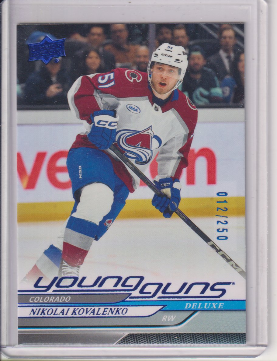 2024-25 Upper Deck Young Guns Deluxe #466 Nikolai Kovalenko #012/250