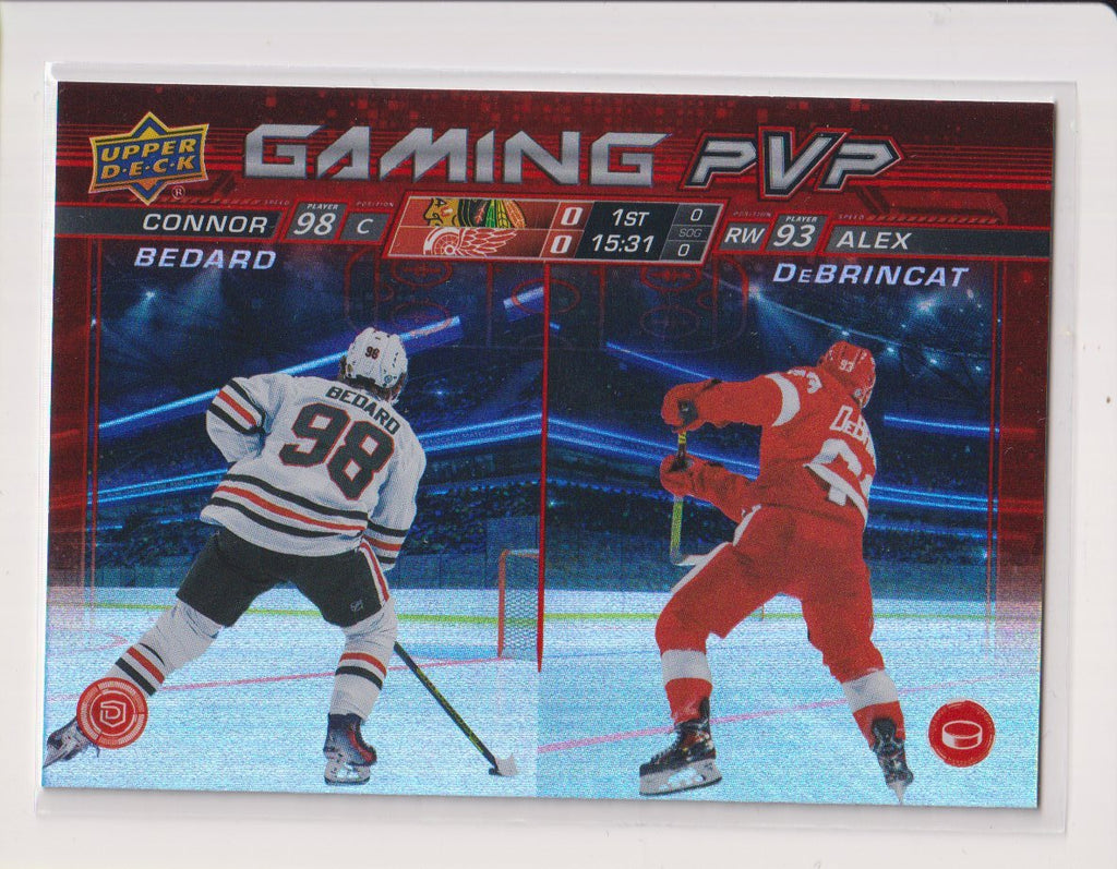 2024-25 Upper Deck Gaming PVP #GPVP5 Connor Bedard/Alex DeBrincat