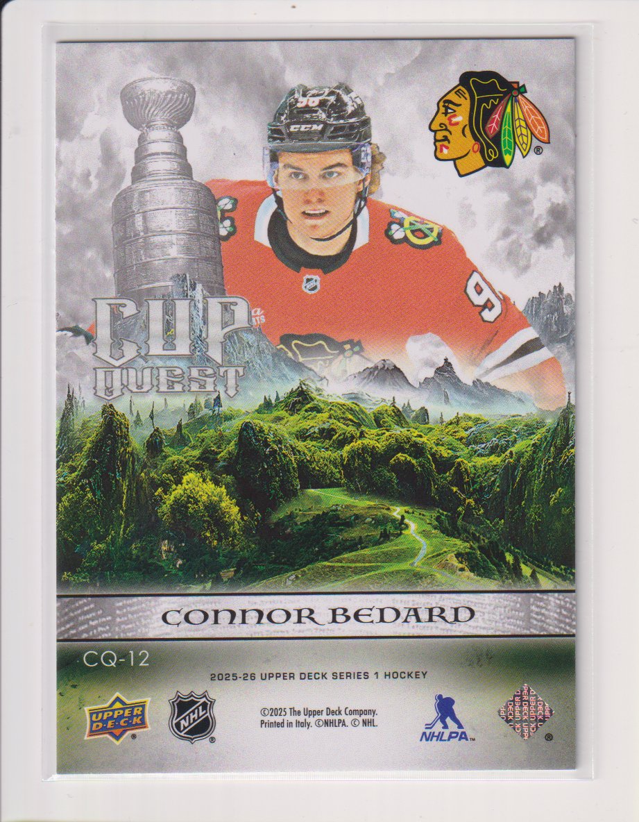 2025-26 Upper Deck Cup Quest #CQ12 Connor Bedard