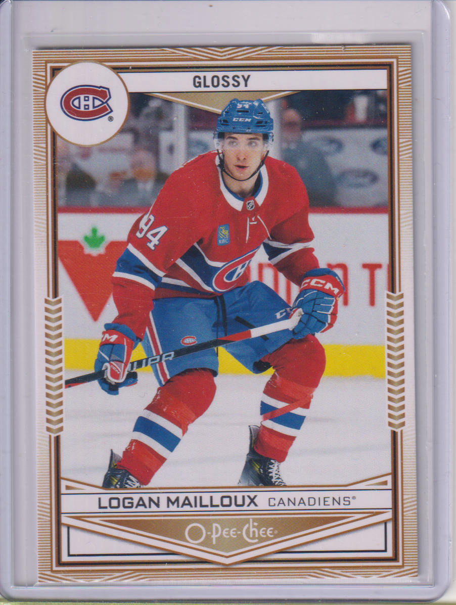 2024-25 Upper Deck O-Pee-Chee Glossy #OPC42 Logan Mailloux
