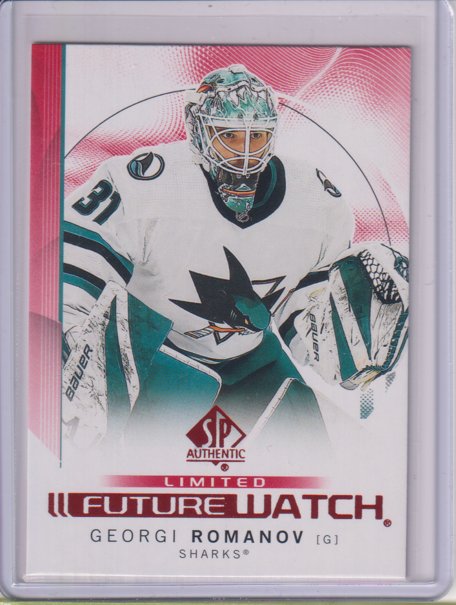 2024-25 SP Authentic Limited Red #161 Georgi Romanov FW