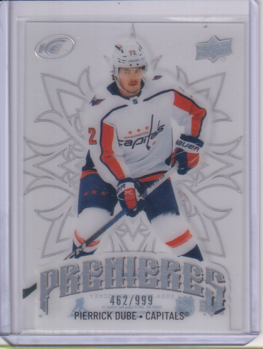 2024-25 Upper Deck Ice #168 Pierrick Dube #462/999 RC