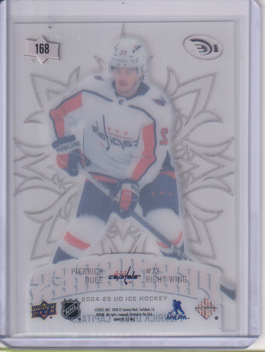 2024-25 Upper Deck Ice #168 Pierrick Dube #462/999 RC