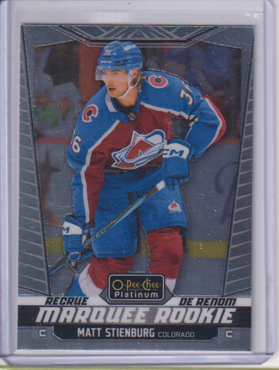 2024-25 O-Pee-Chee Platinum #288 Matt Stienburg RC