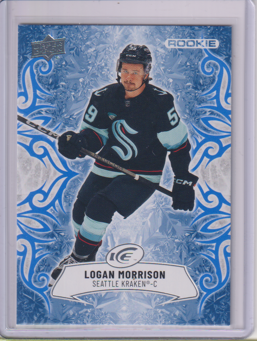 2024-25 Upper Deck Ice #120 Logan Morrison RC